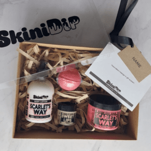 BROWN GIFT BOX - Personalised with name & note