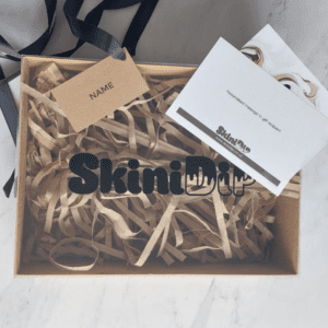 BROWN GIFT BOX - Personalised with name & note